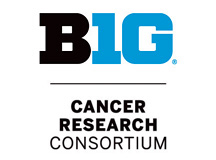The Big Ten Cancer Consortium Logo shows the phrase B1G in stylized large type with Cancer Research Consortium underneath it.